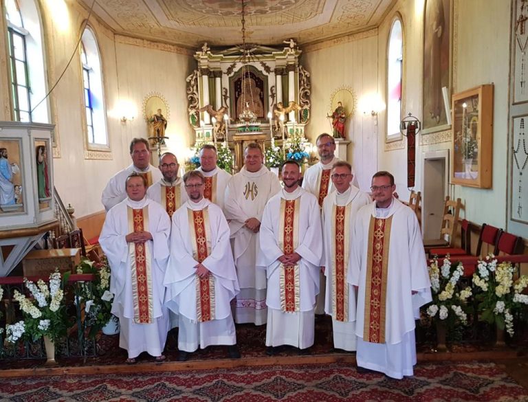 Podziękowanie 22-ga ROCZNICA ŚWIĘCEŃ KAPŁAŃSKICH