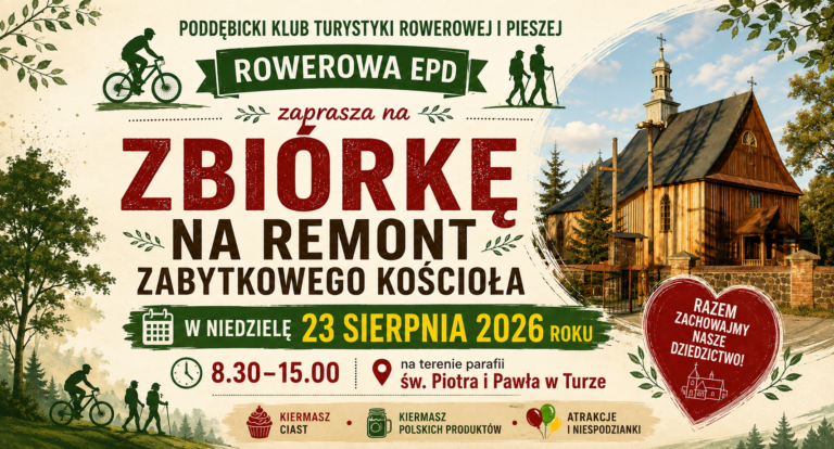 Zbiórka na remont zabytkowego kościoła w Turze