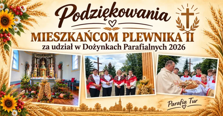 Podziękowania dla Plewnika